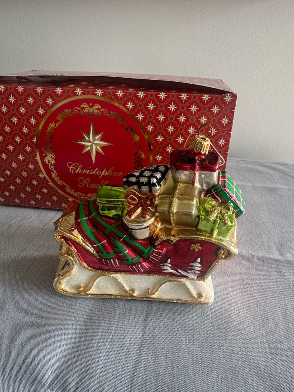 Christopher Radko holiday ornament. Retired. - Picture 4 of 8
